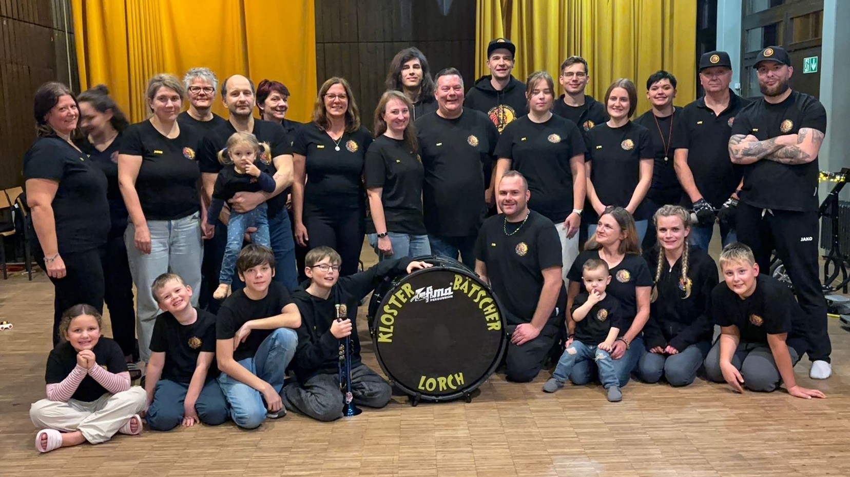 Gute Laune beim Probenwochenende