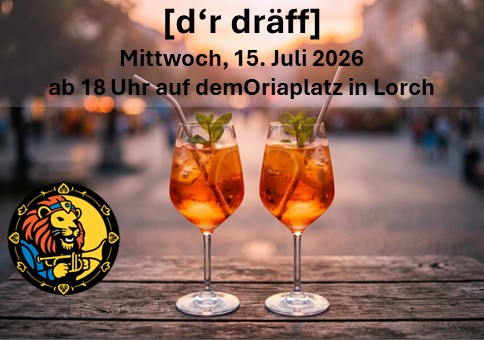 Die Löwen genießen coole Drinks