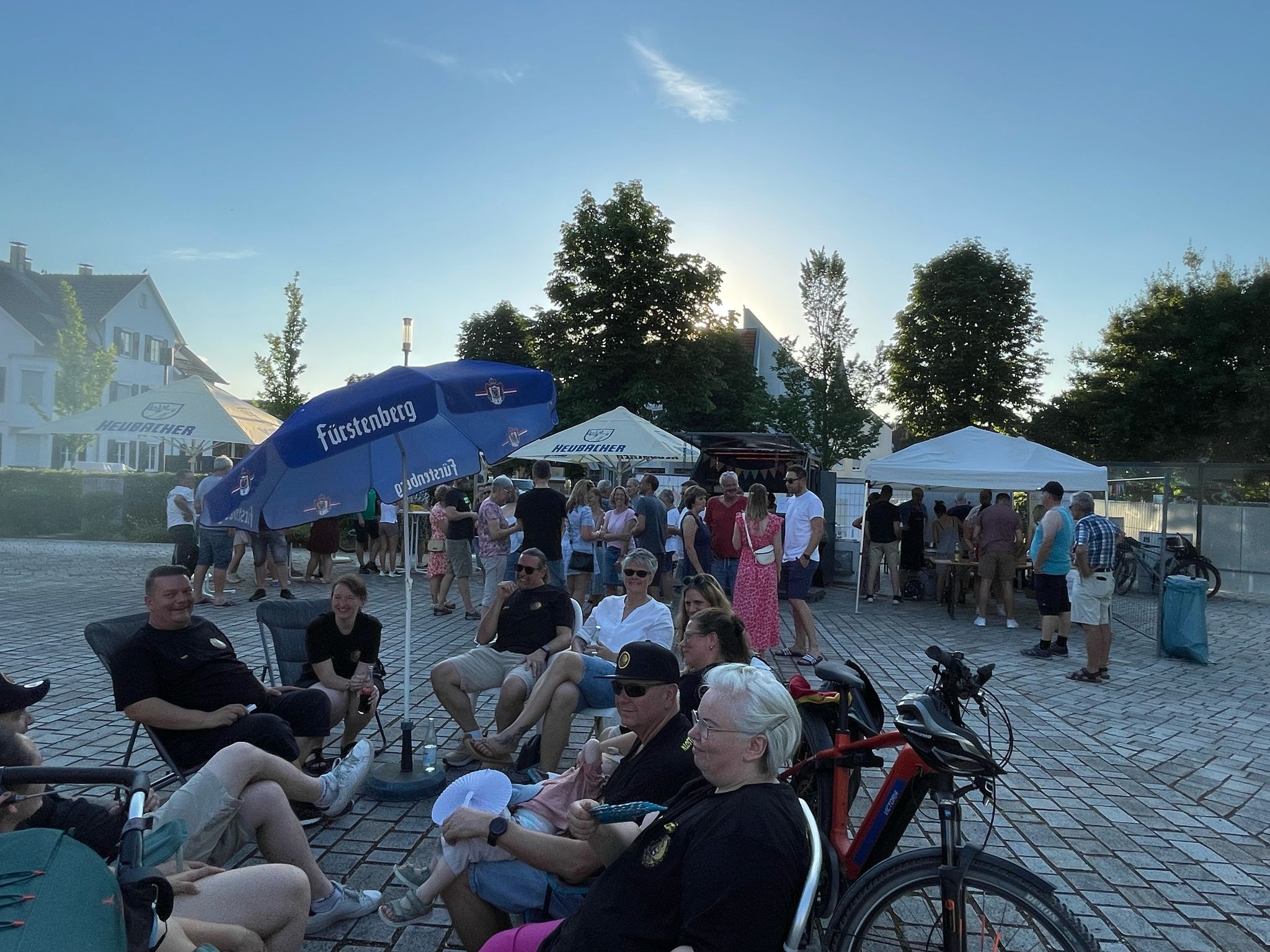 Gemütlichkeit auf dem Oriaplatz